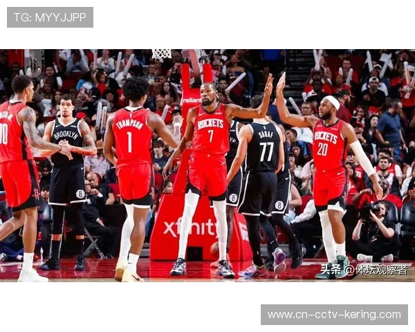 火箭轻取篮网迎四连胜,阿门23分